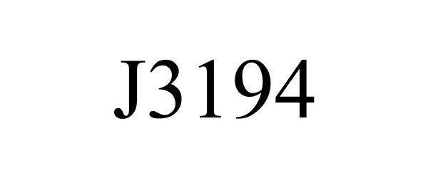 Trademark Logo J3194