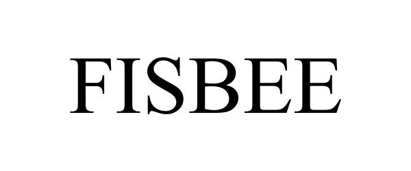 Trademark Logo FISBEE