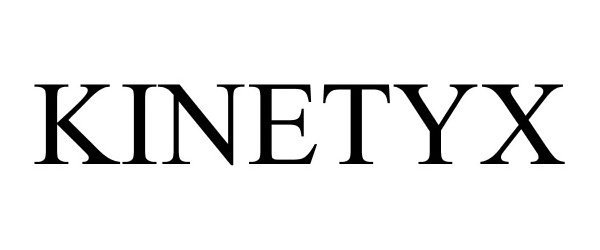 Trademark Logo KINETYX