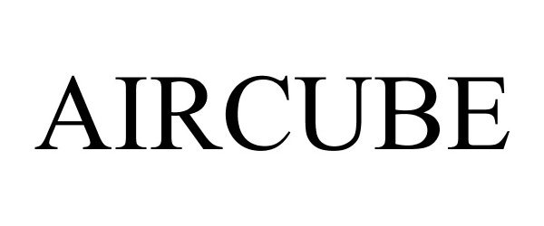 Trademark Logo AIRCUBE
