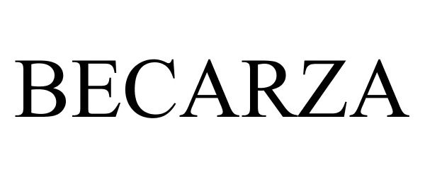 Trademark Logo BECARZA