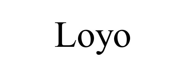 Trademark Logo LOYO