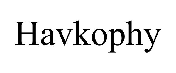  HAVKOPHY