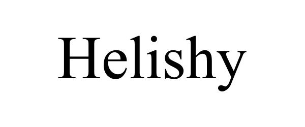 Trademark Logo HELISHY