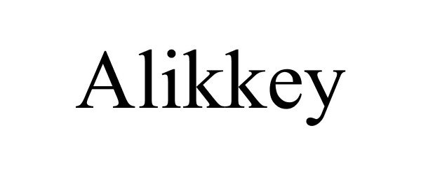  ALIKKEY