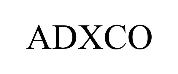 Trademark Logo ADXCO
