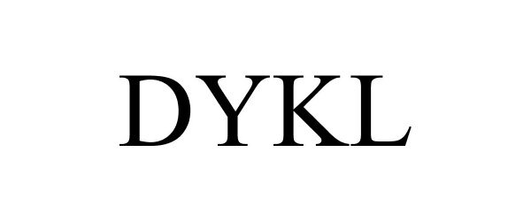 Trademark Logo DYKL