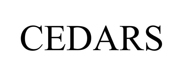 Trademark Logo CEDARS