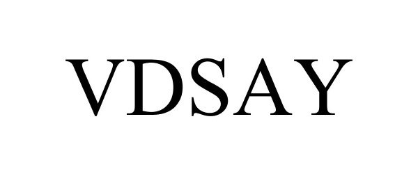 Trademark Logo VDSAY