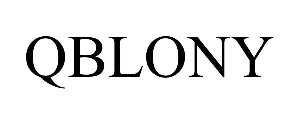 Trademark Logo QBLONY