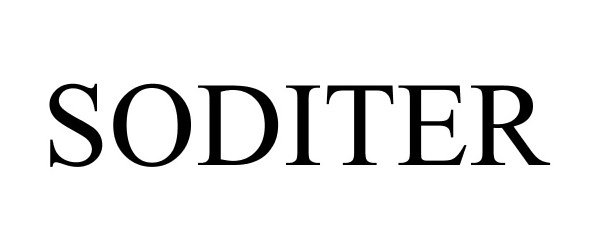 Trademark Logo SODITER