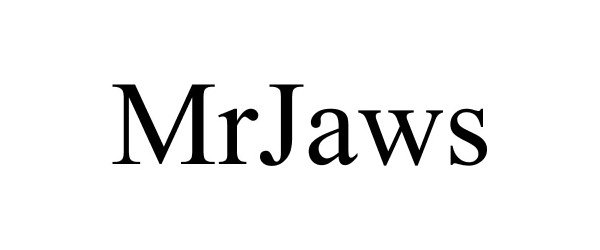 Trademark Logo MRJAWS