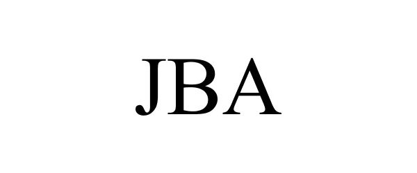 Trademark Logo JBA