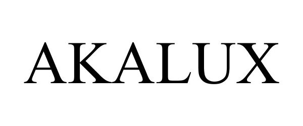 Trademark Logo AKALUX