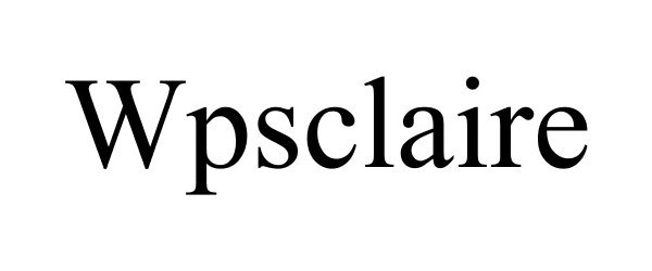  WPSCLAIRE