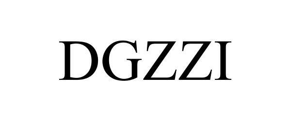 Trademark Logo DGZZI