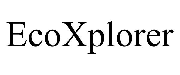 Trademark Logo ECOXPLORER