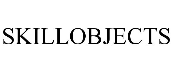 Trademark Logo SKILLOBJECTS