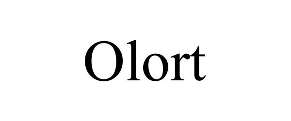 Trademark Logo OLORT