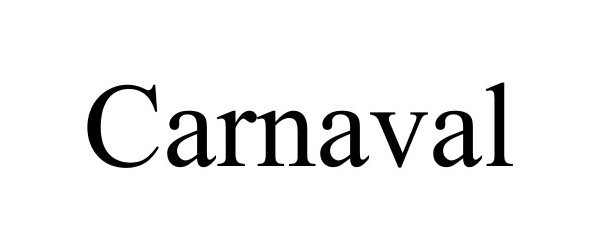 Trademark Logo CARNAVAL