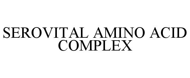  SEROVITAL AMINO ACID COMPLEX