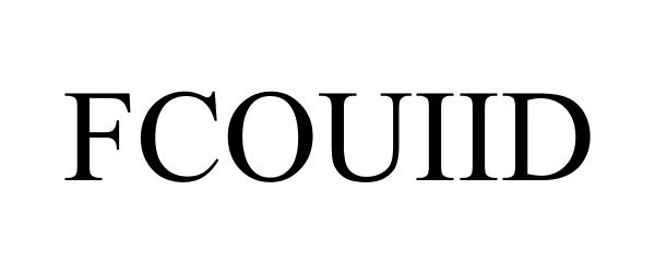 Trademark Logo FCOUIID