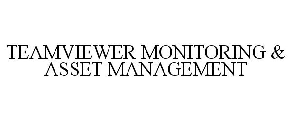  TEAMVIEWER MONITORING &amp; ASSET MANAGEMENT