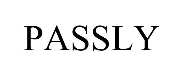 Trademark Logo PASSLY