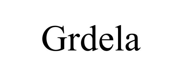 Trademark Logo GRDELA