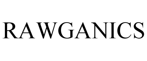 Trademark Logo RAWGANICS