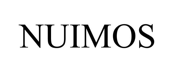 Trademark Logo NUIMOS