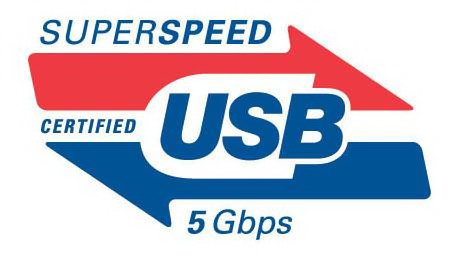 Trademark Logo SUPERSPEED CERTIFIED USB 5 GBPS