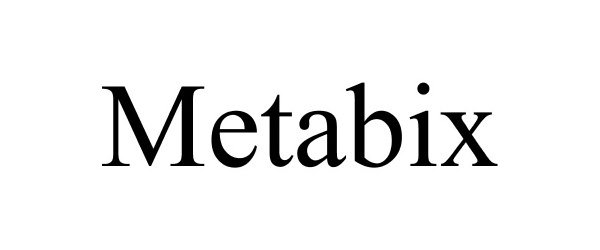 Trademark Logo METABIX