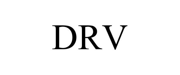 Trademark Logo DRV