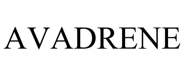  AVADRENE