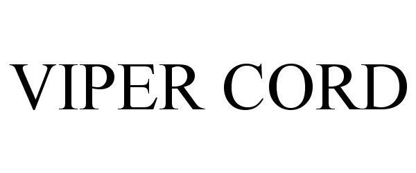 Trademark Logo VIPER CORD