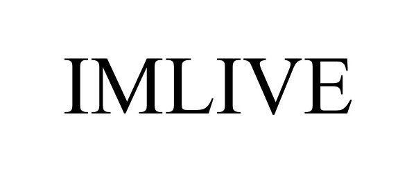 Trademark Logo IMLIVE