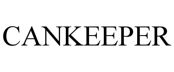 Trademark Logo CANKEEPER