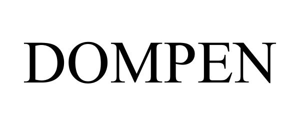 Trademark Logo DOMPEN