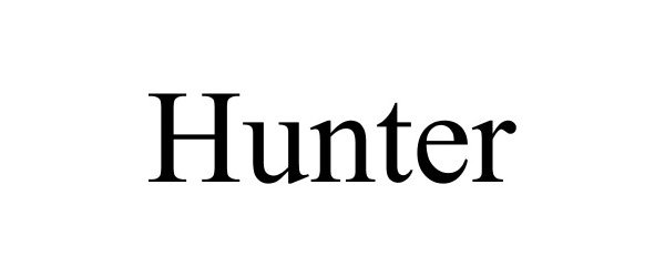 Trademark Logo HUNTER