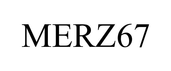 Trademark Logo MERZ67