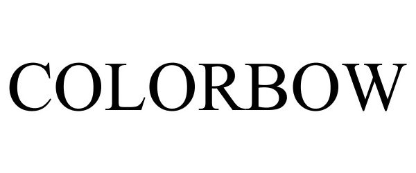 Trademark Logo COLORBOW