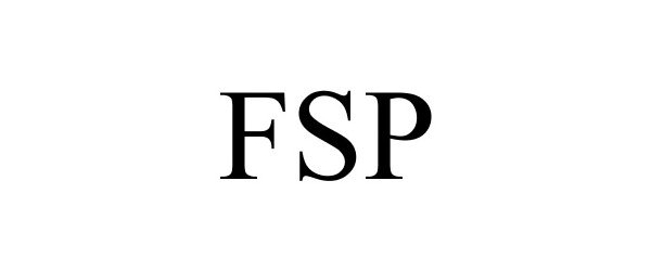 Trademark Logo FSP