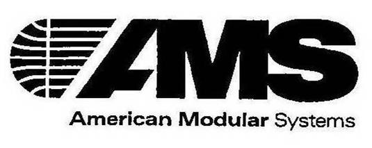 Trademark Logo AMS AMERICAN MODULAR SYSTEMS