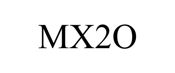 Trademark Logo MX2O