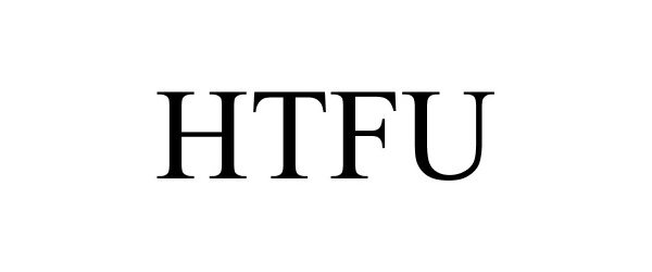 Trademark Logo HTFU