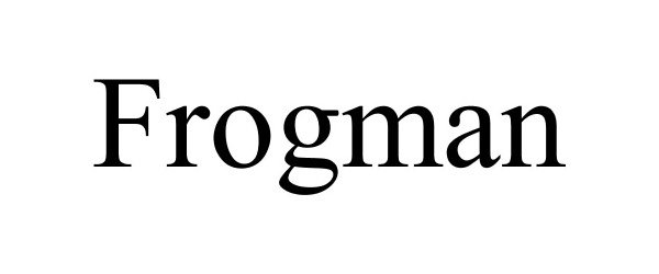 Trademark Logo FROGMAN