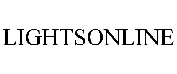 Trademark Logo LIGHTSONLINE