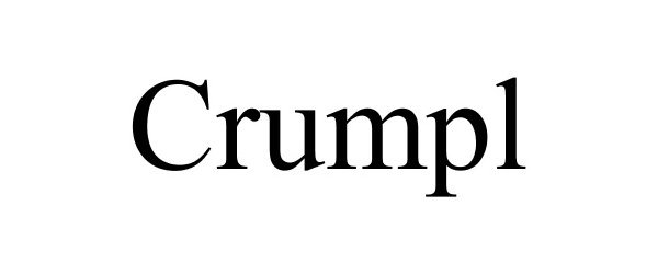 Trademark Logo CRUMPL