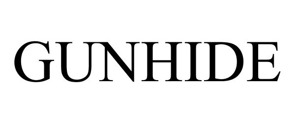 Trademark Logo GUNHIDE